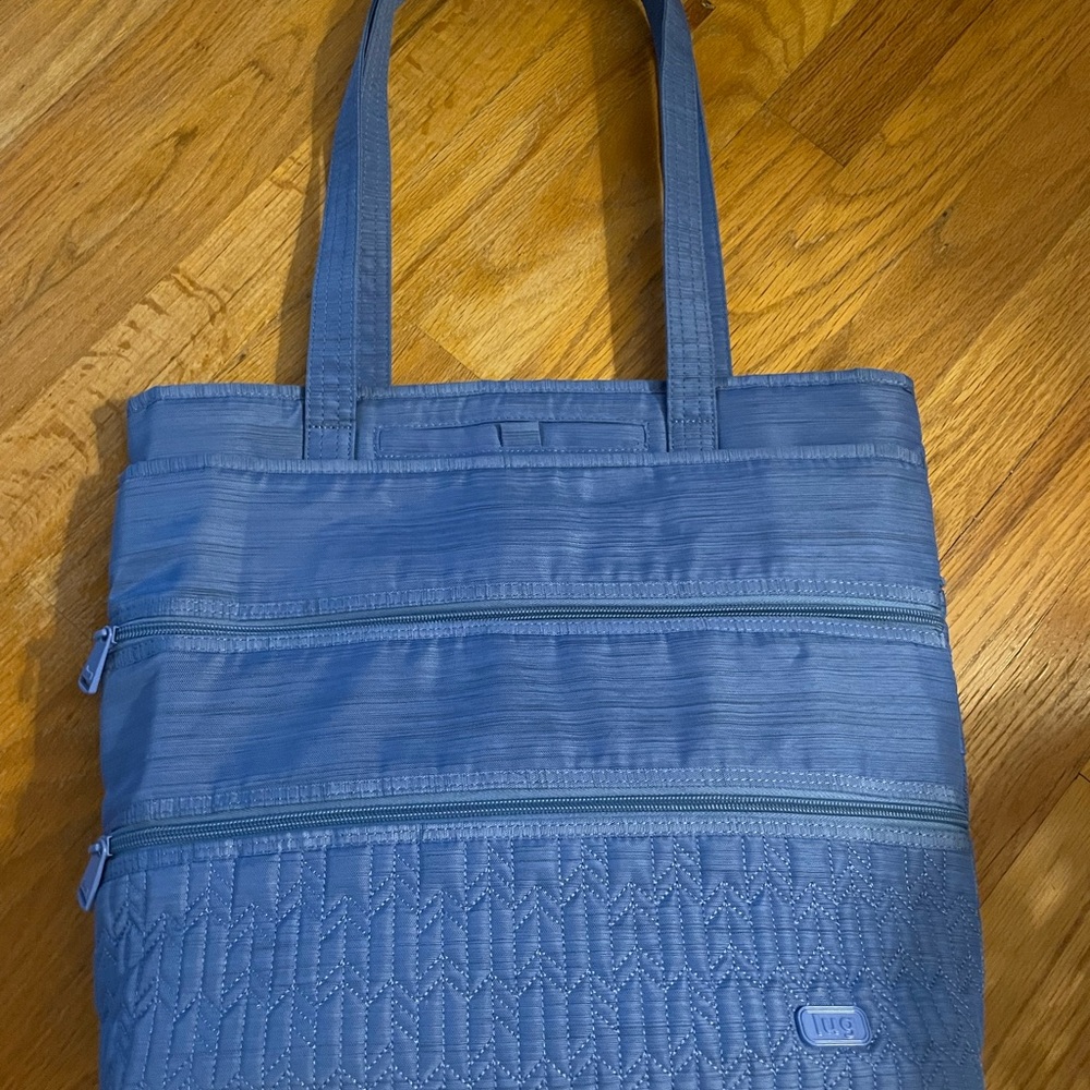 Lug Taxi tote in Brushed Marina (original version) EUC